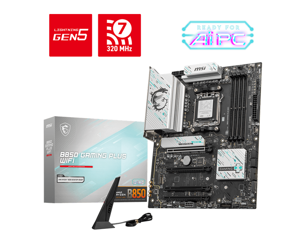 Motherboards B850 GAMING PLUS WIFI Motherboards B850 GAMING PLUS WIFI